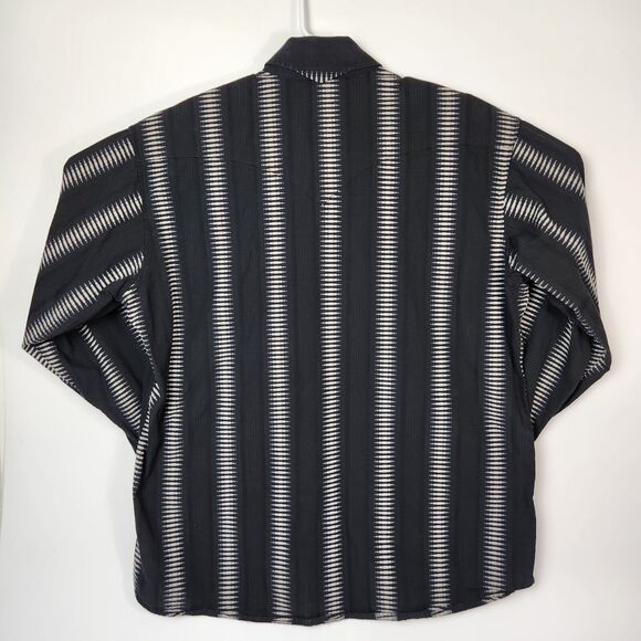 Vtg 90s Brooks & Dunn Shirt Mens XL‎ Pearl Snap Buttons Western Chore Wear Rodeo - Picture 9 of 16